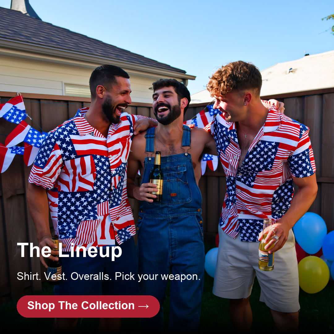 American Flag Hawaiian Shirt
