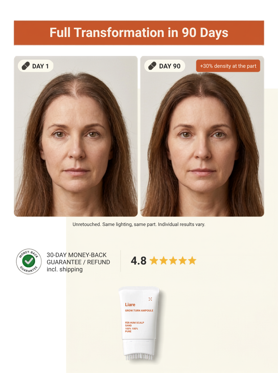 Korean Hair Growth Serum for Thinning Hair & Shedding