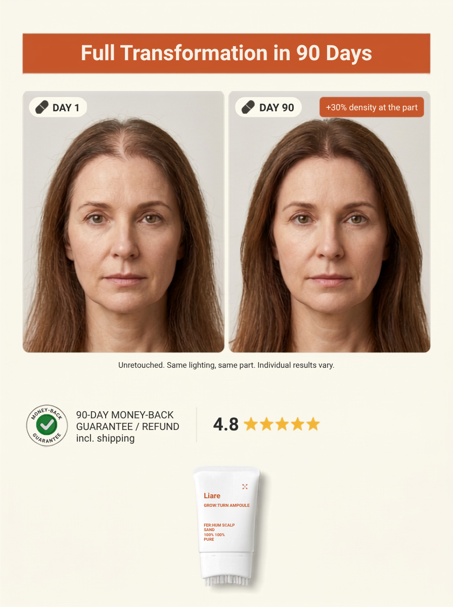 Korean Hair Growth Serum for Thinning Hair & Shedding