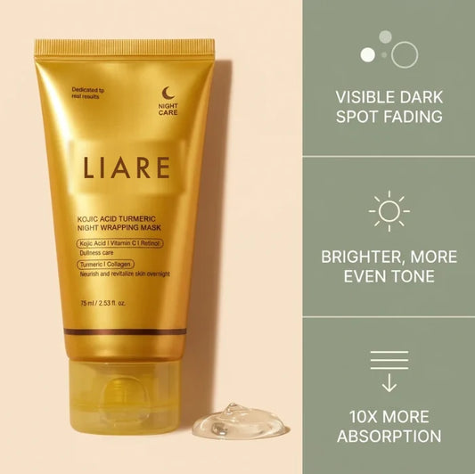 Turmeric & Kojic Acid Overnight Wrapping Mask — 75ml