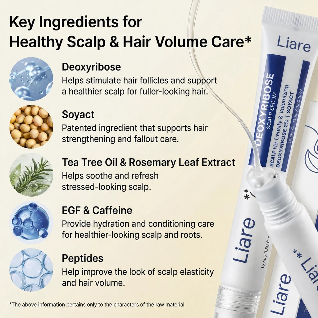 Liare Scalp Serum formula illustration